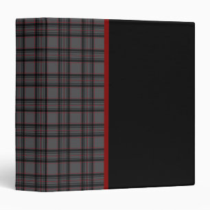 Retro Plaid Binder