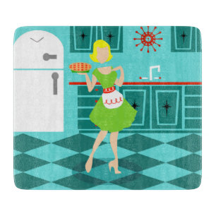 Rétro planche à découper de cuisine