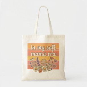 Retro Plant Mom Wildflower SVG Aesthetic Tote Bag