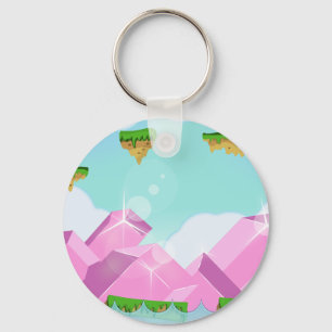 Retro Platform Game Keychain