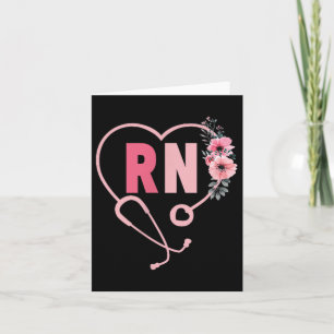 Retro Pocket Rn Nurse Women Girls Registered Nurse Card
