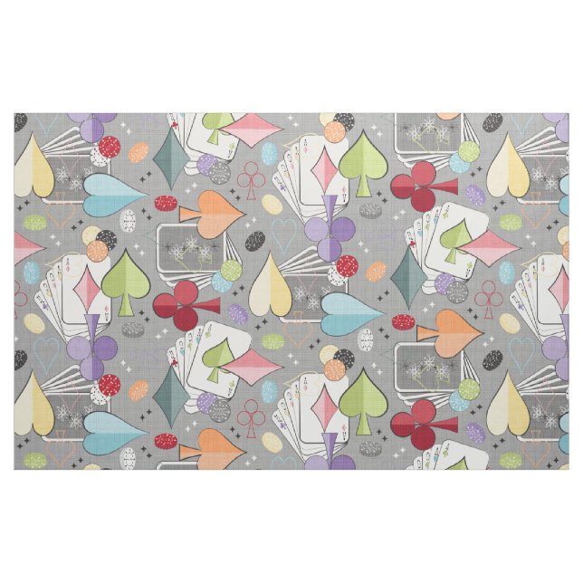 Retro Poker Fabric (Fat Quarter)