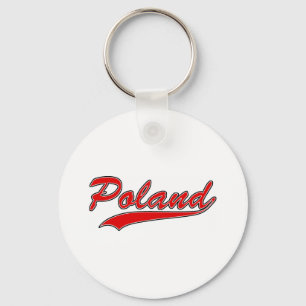 Retro Poland Keychain