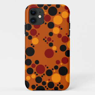 Retro Polka Dots Seamless Pattern 3 iPhone 11 Case