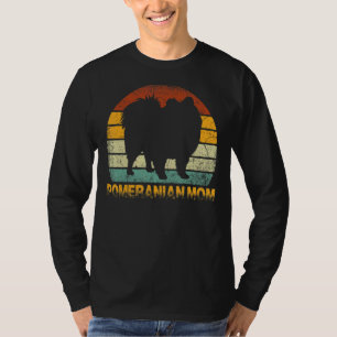 Retro Pomeranian Mom  Doxie Dog Owner Mother Pet M T-Shirt