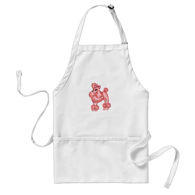 Retro Poodle Apron (Front)