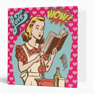 Retro/pop art binder