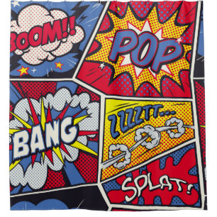 Retro pop art, comic shout pattern.