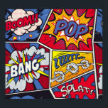 Retro pop art, comic shout pattern. poster<br><div class="desc">Retro Pop Art comic shout seamless pattern Get your Retro Pop Art Comic Shout Pattern! Fun and Quirky decor! Comic Pop Art Shout Pattern - Where Retro Meets Fun! Get Your Typography On with this Graphic Blast from the Past. comic, pop, pattern, book, seamless, background, illustration, retro, cartoon, effect, decor,...</div>