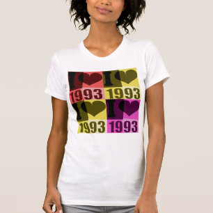 Retro Pop Art - I heart 1993 T-Shirt