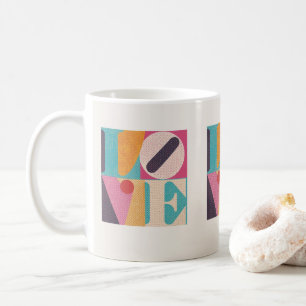 Retro Pop Art LOVE – Valentine’s Day Coffee Mug