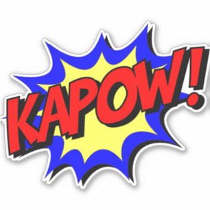 Retro Pop Art Vibes: KAPOW! Comic Text Effect