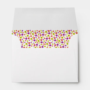 Retro Pop Flower Power Envelopes