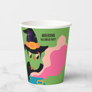 Retro Pop Halloween Vintage Costume Party Paper Cups
