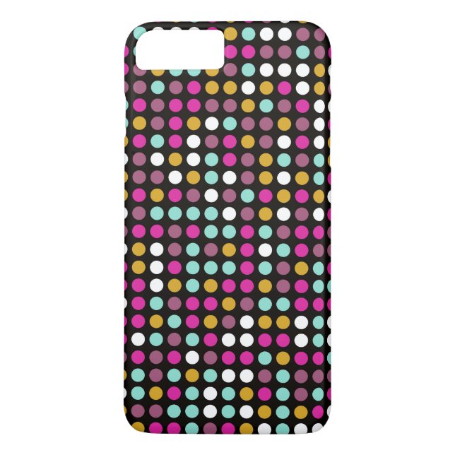 Retro Pop Polka Dot Pattern #10 Case-Mate iPhone Case (Back)