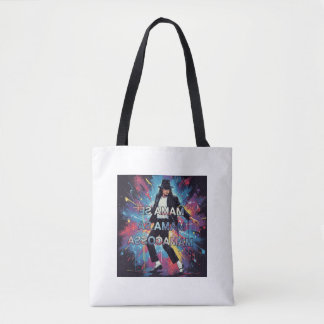 Retro Pop Star Dancer Tote Bag