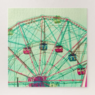 Retro Pop Summer Carnival Jigsaw Puzzle