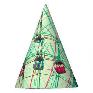 Retro Pop Summer Carnival Party Hat