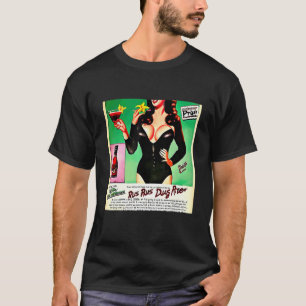 Retro Pop   Vintage Foreign  Prune Liquor T-Shirt