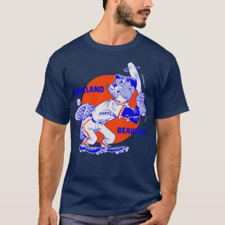 Retro Portland Beavers Baseball T-Shirt