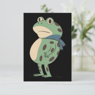 Retro Portland Frog Protest Anti Fascism Anti Ice Invitation