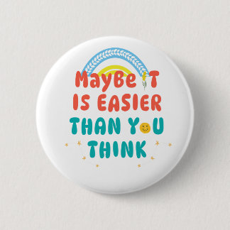 Retro Positive Quote Button