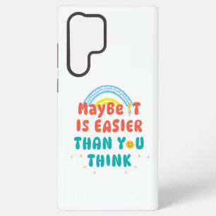 Retro Positive Quote Phone Case