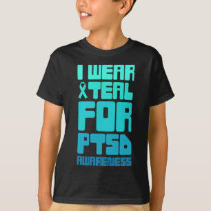 Retro Post Traumatic Stress Ptsd Awareness 1 T-Shirt