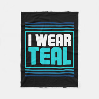 Retro Post Traumatic Stress Ptsd Awareness  Fleece Blanket