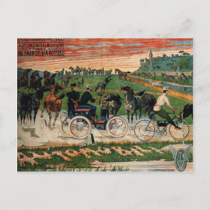 Retro Poster Postcard