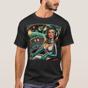 Retro Powered by lipstick! T-Shirt