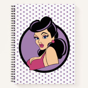 Retro Pretty Woman Notebook