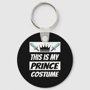 Retro Prince Costume Funny Halloween Costume Men K Keychain