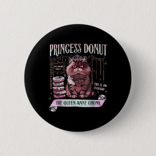 Retro Princess Doughnut Dungeon Crawler Carl Book  2 Inch Round Button