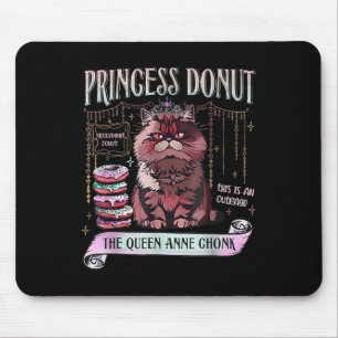 Retro Princess Doughnut Dungeon Crawler Carl Book  Mouse Pad
