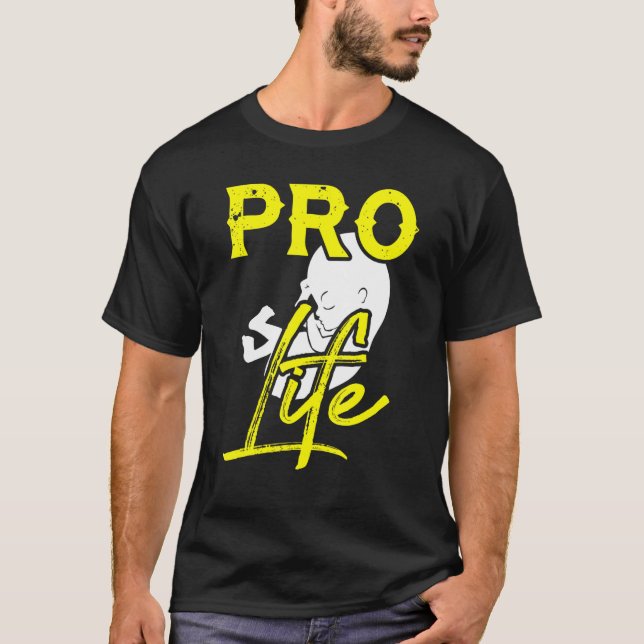 Retro Pro Life Generation Anti Abortion Catholic C T-Shirt (Front)