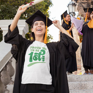Retro Proud to be First Gen Graduate T-Shirt