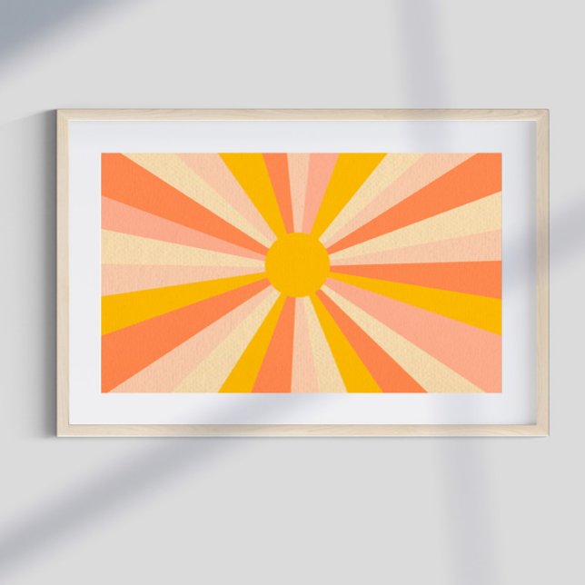 Retro psychedelic Groovy Colourful poster (Creator Uploaded)