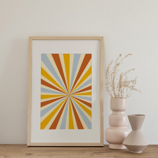 Retro psychedelic Groovy Colourful poster (Creator Uploaded)