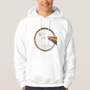 Retro Psychedelic Rainbow Prism Rock T-Shirt Hoodie