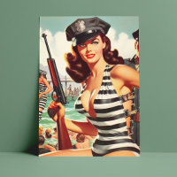 Retro Pulp Pin-up
