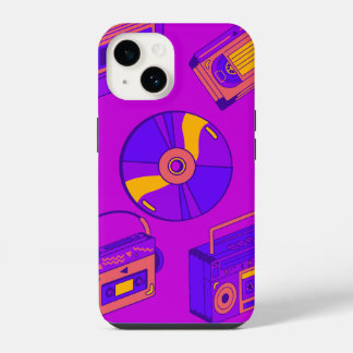 Retro Purple Cellphone Case