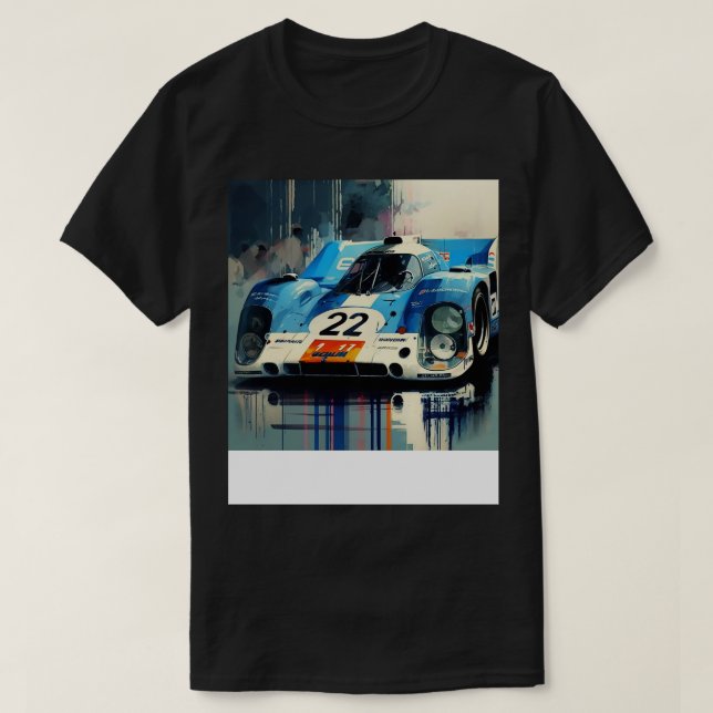 Retro Race T-Shirt (Design Front)