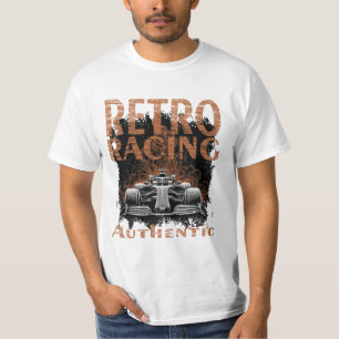 Retro Racing car Authentic T-Shirt