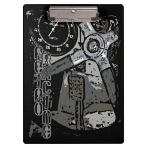 Retro Racing Oldtimer Details Graphic Design Clipboard