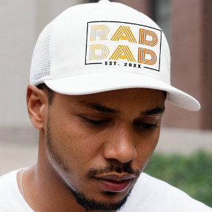 Retro Rad Dad Trucker Hat