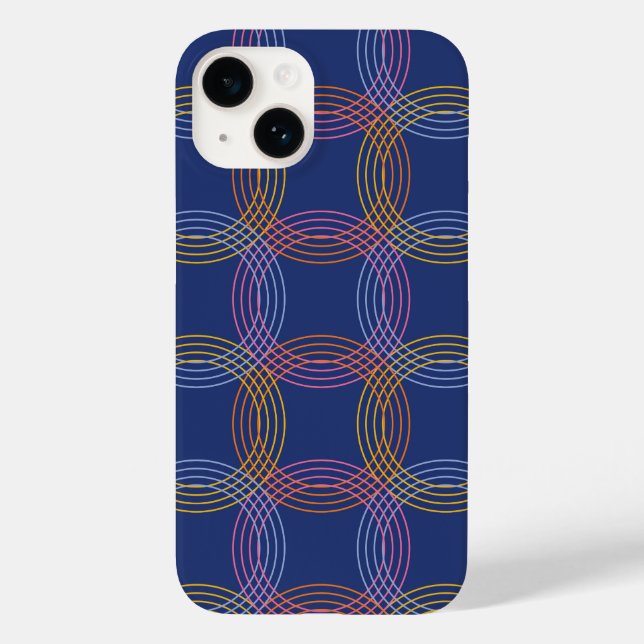 Retro Radiance Case-Mate iPhone Case (Back)