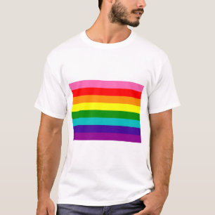 Retro Rainbow 8 Pride T-Shirt