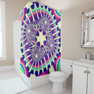 Retro Rainbow Flower