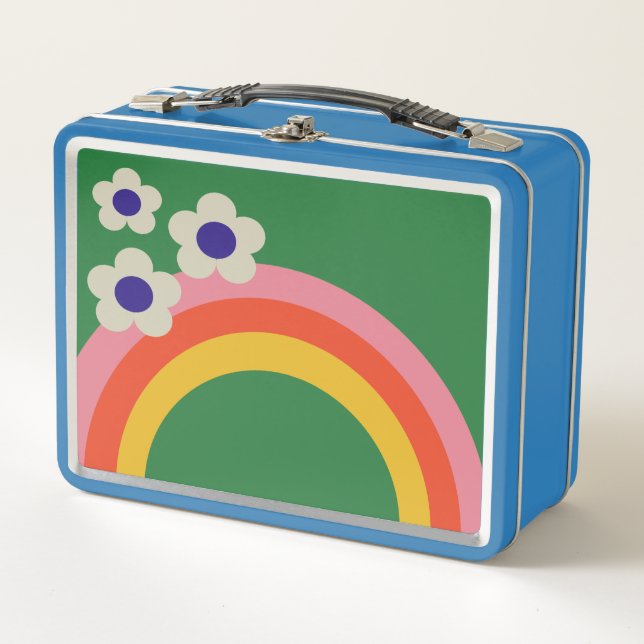 Retro Rainbow Lunchbox (Front)